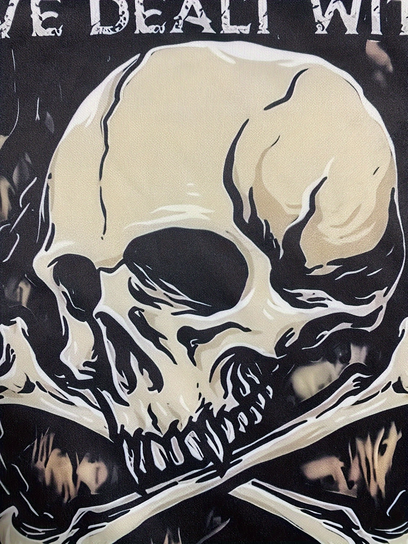 Halloween Casual Polyester Hoodie with Skull Print - Unisex 3D Graphic Pullover Sweatshirt, 95% Polyester 5% Spandex, Hooded Knit Fabric with Slight S