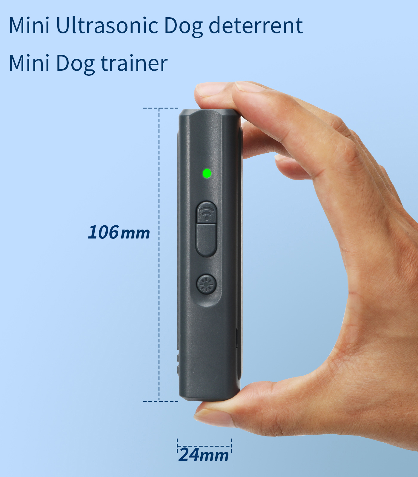 Ultrasonic Pet Dog Cat Repeller Anti Barking Stop Bark Training Device Adapter Trainer LED Ultrasonic with Flashlight Repellent