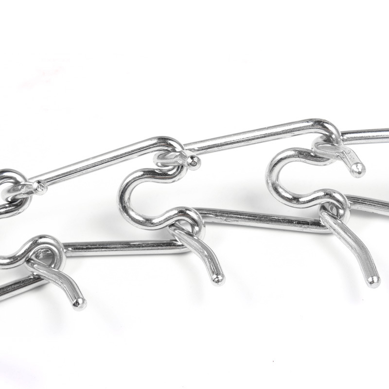 High Quality Dog Training Chains Iron Chain Bars for Dog Taming Spiked Adjustable Chain Collar