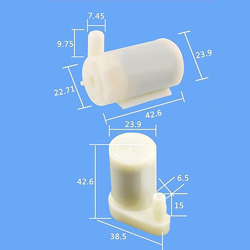 Super Quiet DC 5V USB Brushless Motor Pump Portable Submersible Water Pump Hydroponic Fish Tank Circulating Water Craft Fountain