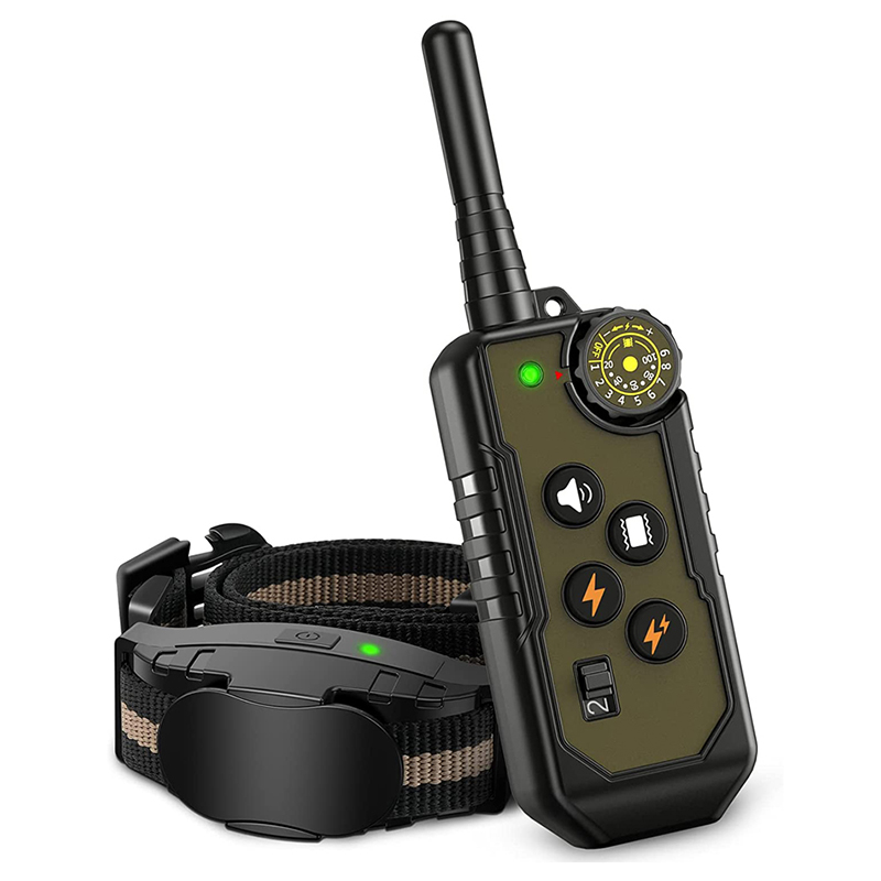 Pet Training Products Rechargeable Rainproof Remote Dog Bark Electric Training Collar Dog Bark Collar