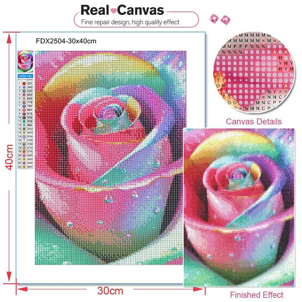 Animal Landscape Diamond Painting Flower Art Picture Diamond Mosaic Cross Stitch Kit Handmade Hobbies DIY Home Wall DecorationXJ240816