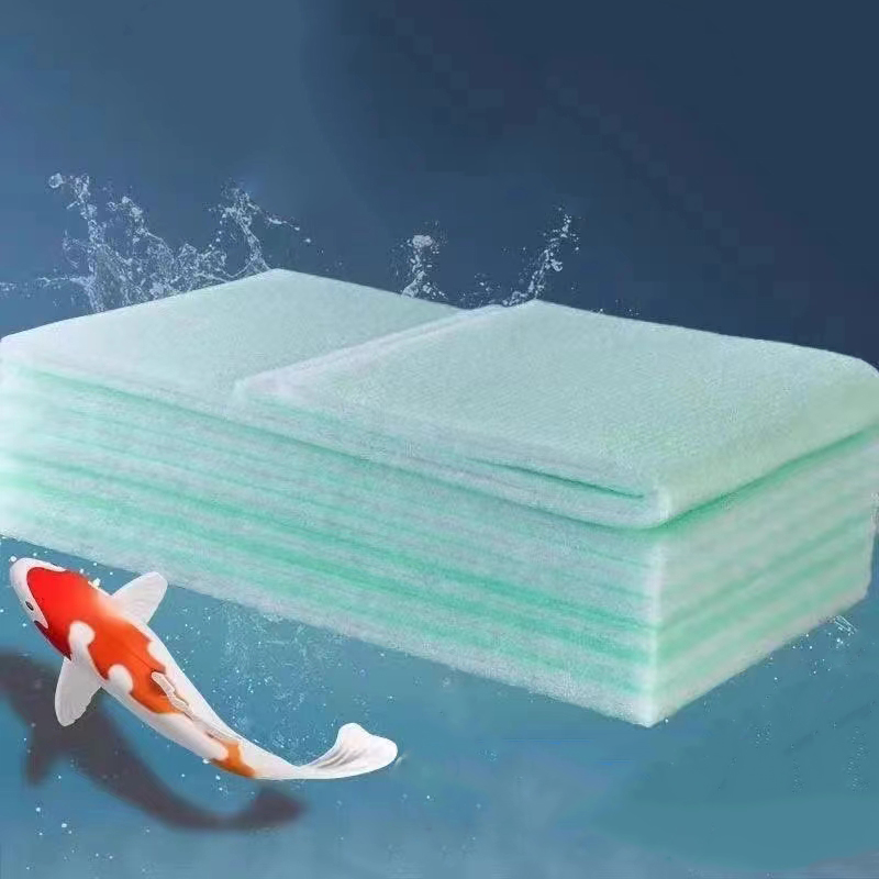 Biochemical Green White Aquarium Cotton Sponge Fish Tank Filtration Foam Green Spongs Aquarium Accessories Water Filter Cotton