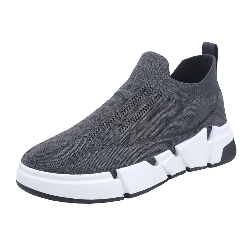New Men's Shoes Fashion Mesh Breathable Low Top Casual Soft Sole Comfort Sneakers Shoes for Men Zapatillas Comodas