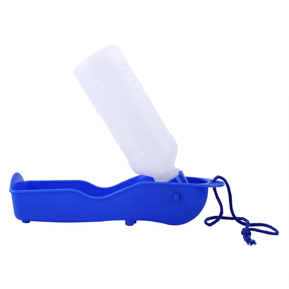 Love Pet Dog Travel Water Bottle Puppy Drinking Feeding Fountain Bottle 250ml