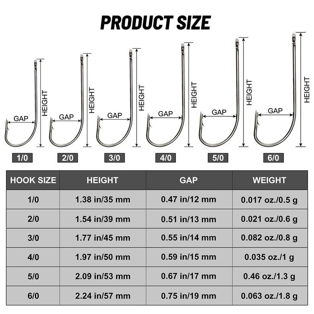 Gpture 50 pieces/batch Fish Hooks Long Handle High Carbon Steel Strip Stinger Hook Rings Ship Sharp High Sensitivity Fishing AccessoriesW240903