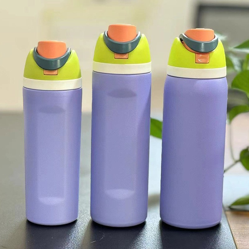 19Oz 24Oz 32Oz Owala Same Style Stainless Steel Sports Water Bottle Drinking Tumbler Outdoor Camping Cup Vacuum Insulated Travel Mugs