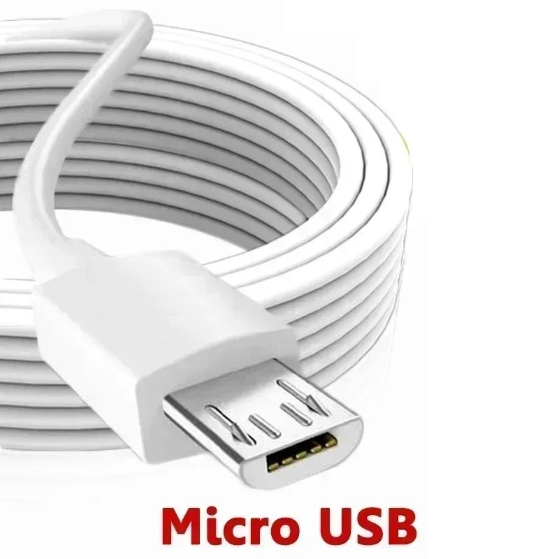 1M 3FT White Type c USB C / Micro USb Data Charger Cable For Samsung S10 S20 S23 S24 Xiaomi Huawei Android phone Best Customer Order Easy Link
