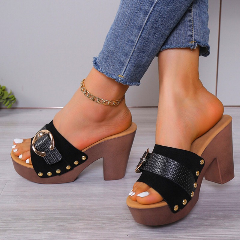 High Heels Summer Platform Sandals Slides Women Designers Outdoor Walking Ladies Shoes dh1263469