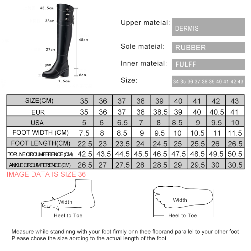 AIYUQI Over The Knee Boots Women Winter 2024 New Genuine Leather Women Long Boots High Heels Platform Motorcycle Boots Women