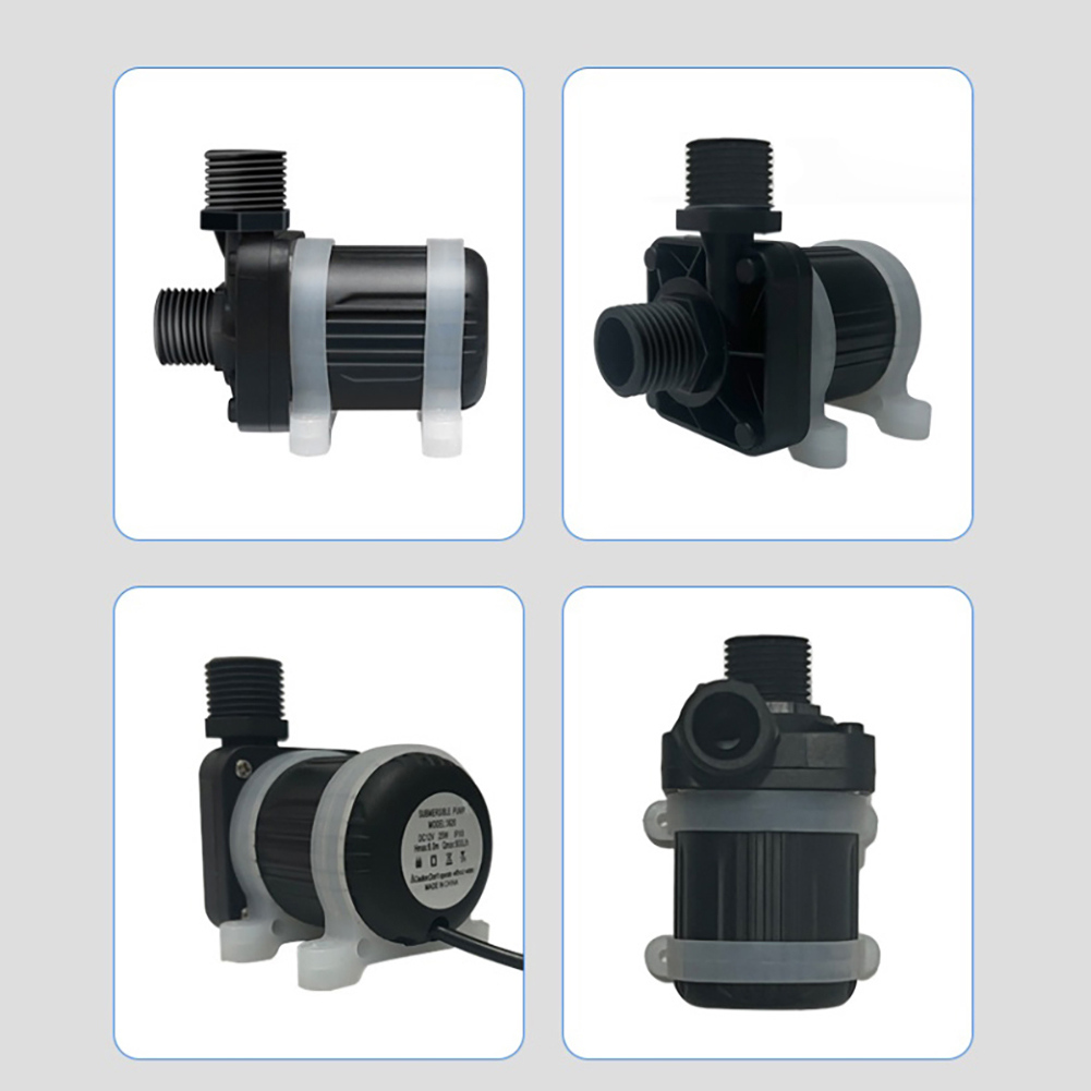 800L/H 25W DC 12V Submersible Water Pump Brushless Water Pump for for Fountains, Hydroponics, Ponds, Aquariums & More