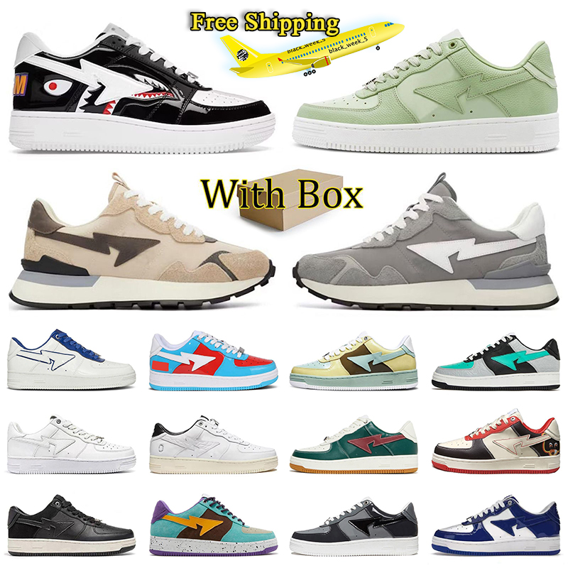 Free Shipping Luxury Mbape Low Casual Shoes Outdoor Shoe Sports Red SK8 Jogging Walking Camouflage Sta ABC Camo OG Blue Big Size US13 Camo Comb Suede Sneakers Trainers