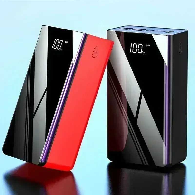 Power Bank 200000mAh portable fast charging PowerBank 100000mAh 4 USB PoverBank external battery charger suitable for Mi 9 iPhone B240902