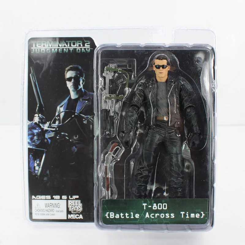 NECA Terminator T-800 T-1000 Interior Skeleton PVC Action Picture Collection Model Toy W240902