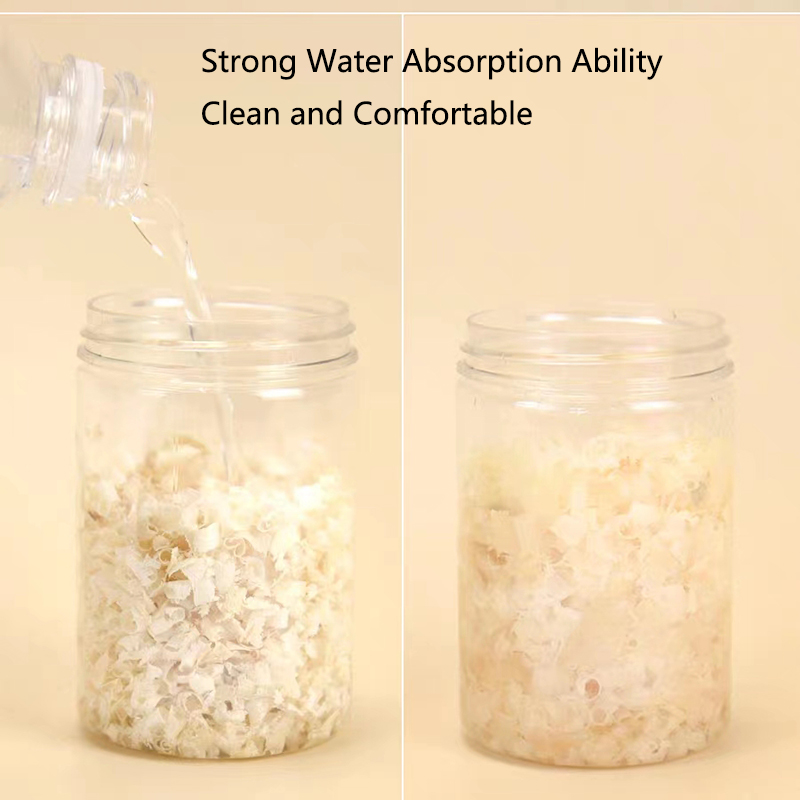 100g Hamster Rat Mouse Wood Chips Bedding for Guinea Pigs Rabbits Chinchillas Birch Bedding Sawdust Cage House Filler Supplies