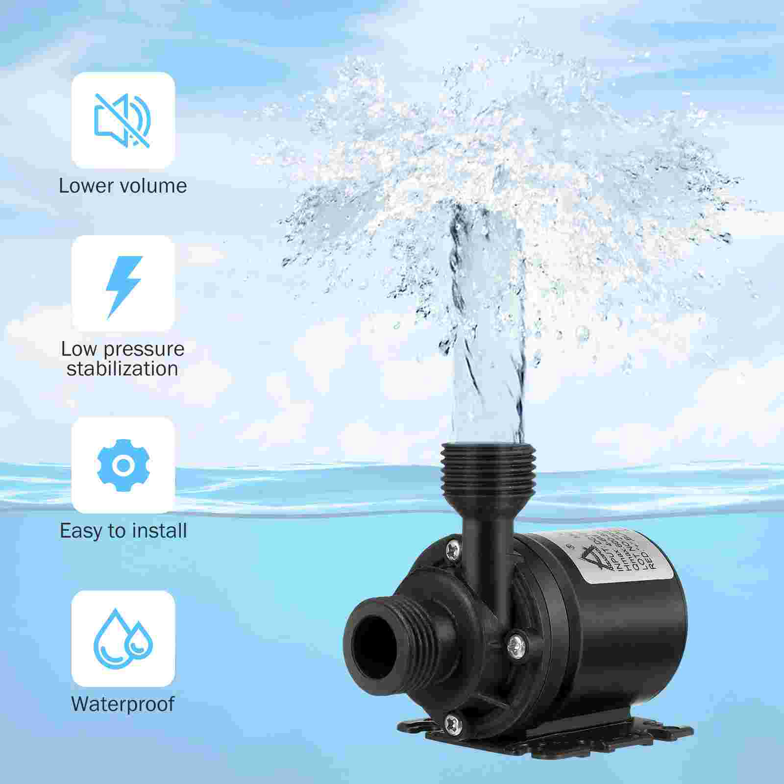 Aquariums Submersible Pump Solar Fountain Fish Tank Water Circulation Automatic