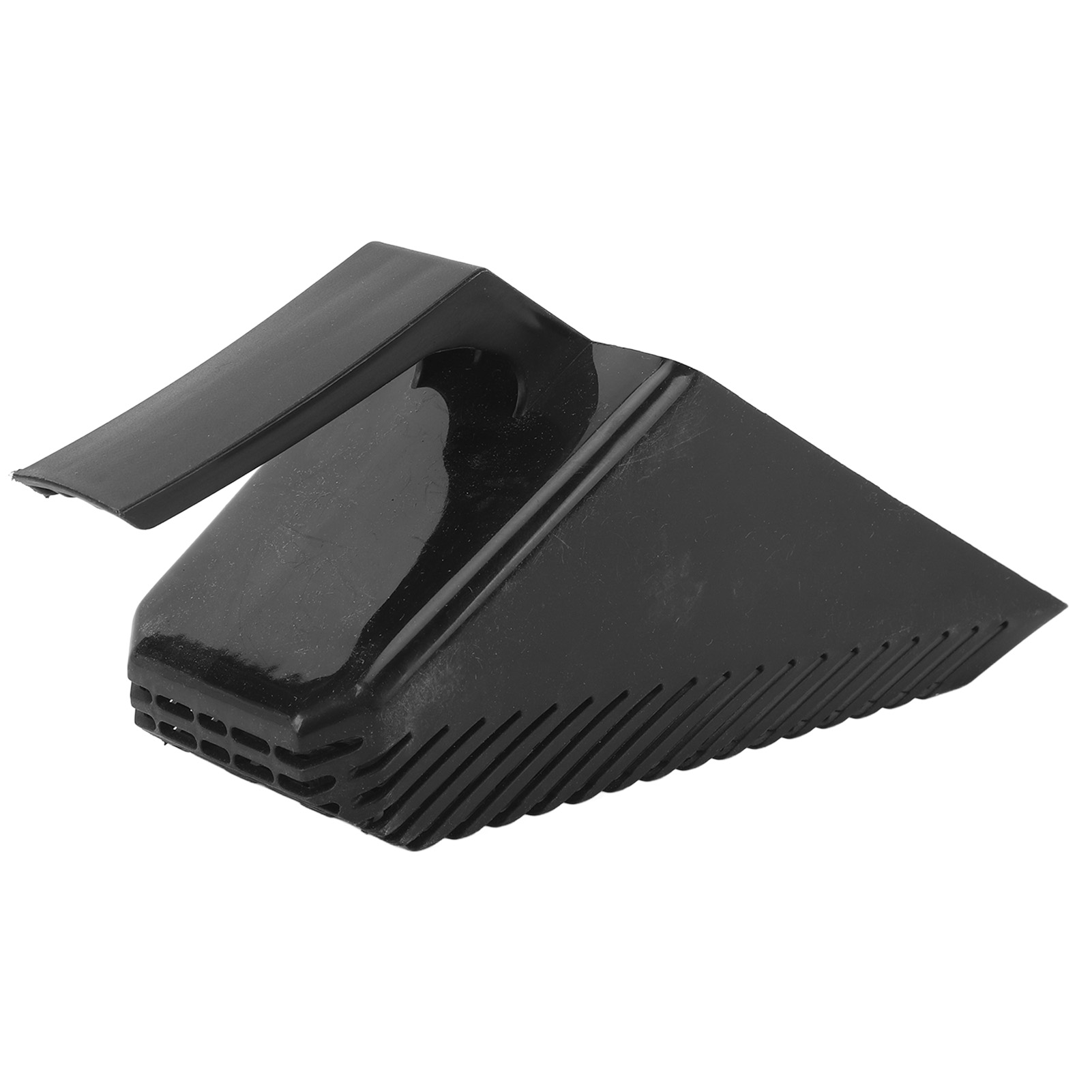 Gravel Strainer Shovel Clean Tool Plastic Aquarium Fish Sand Shovel Black Strong Construction Rounded Corner for Aquarium