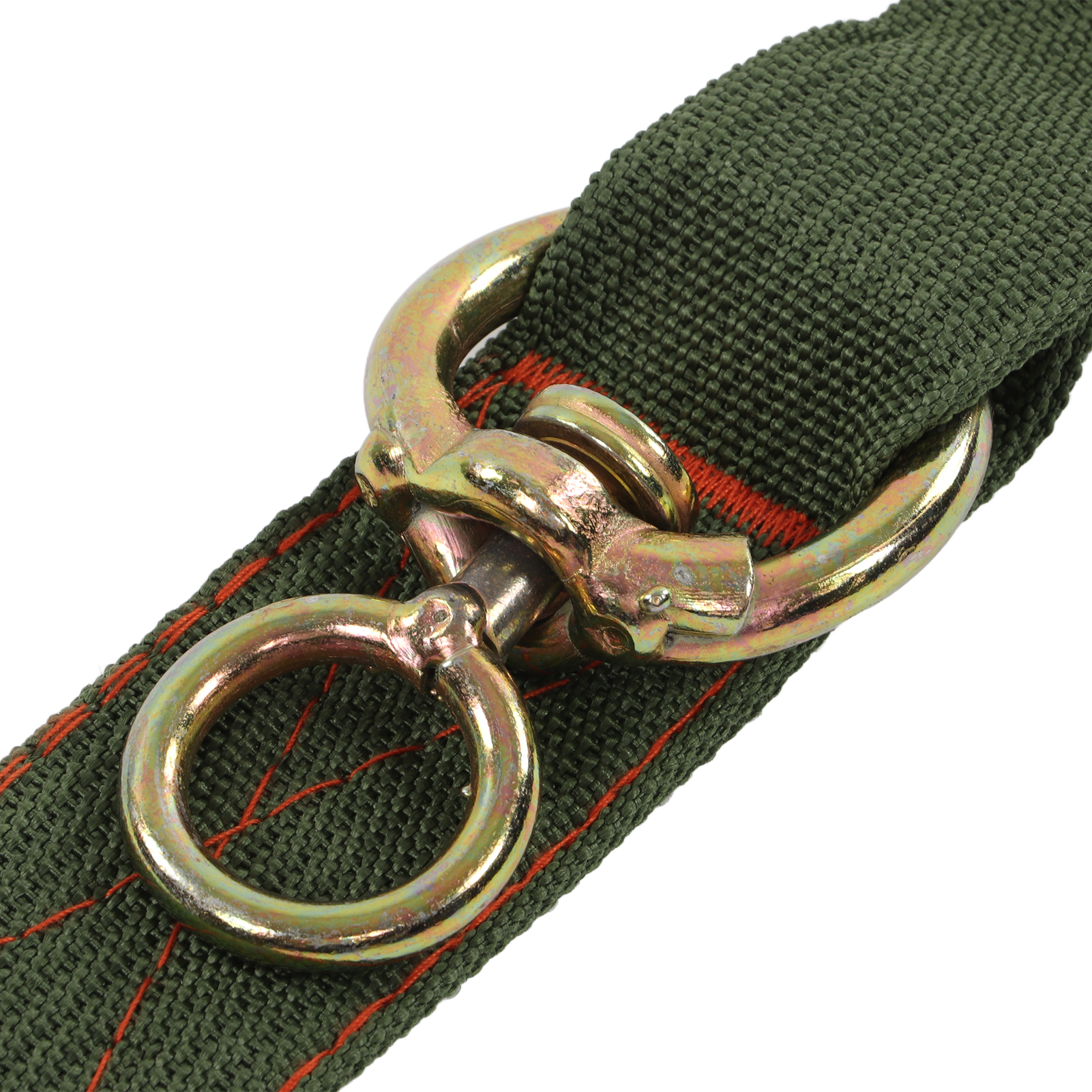 Cow Collar Adjustable 4 Layer Canvas Calf Collar With 2 Rows Metal Buckle For Horse Sheep Cattle Dog