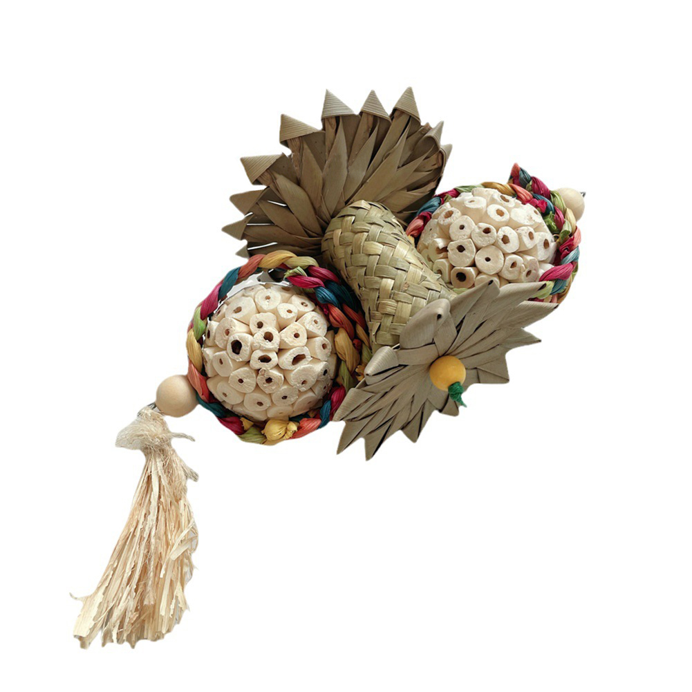 Parrot Toys Bird Chewing Foraging Toys Bird Cage Accessories For Cockatiel Budgies