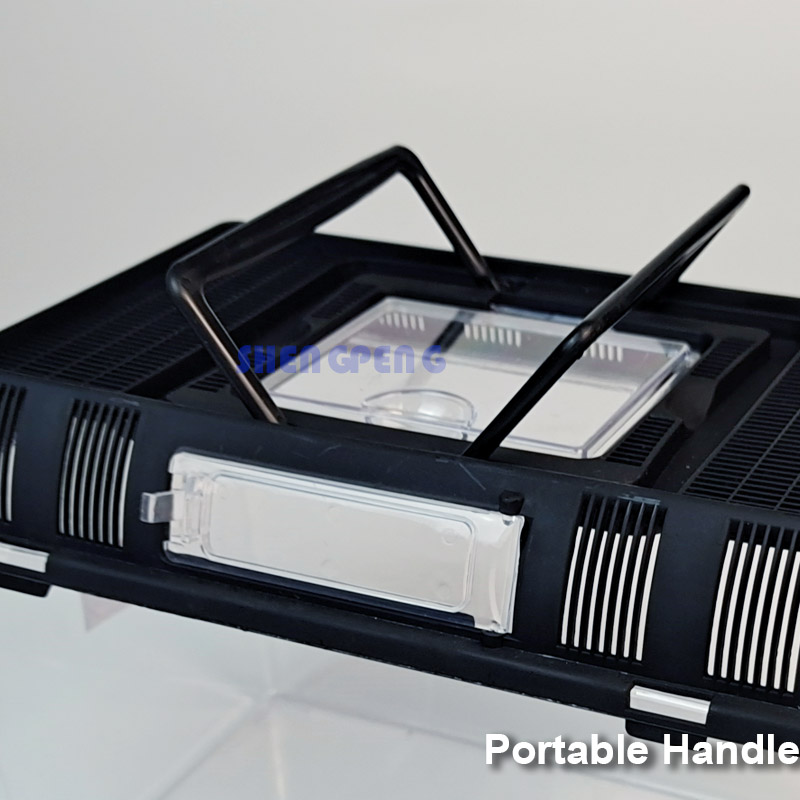 Chameleon Reptile Tank Painted Turtle Habitat Box For Small Amphibians Plastic Pet Breeding Box