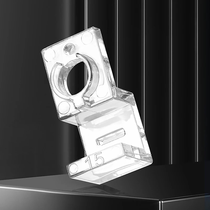 4pcs 5mm/6mm/8mm/10mm/12mm/15mm Fish Tank Acrylic Clips Aquarium Lid Cover Support Holder Bracket Clamp Stand Aquarium Supply