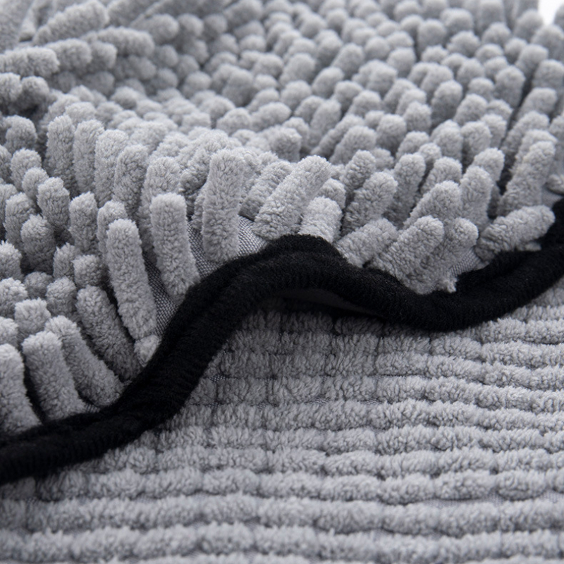 Pet Bath Towel Hand Wipe Dog Bath Towe Soft Comfortable Strong Water Absorption Dog Cat Shower Bath Towel Quick Drying