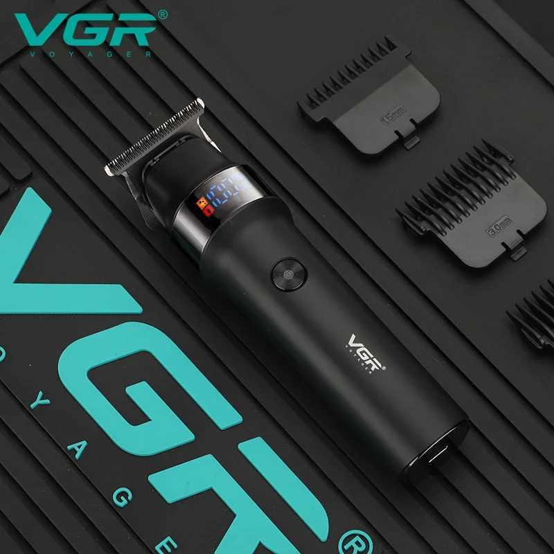 VGR Professional Mens Beard Trimmer Electric Hair Clipper Waterproof Facial Trimmer Charging V-987 W240824