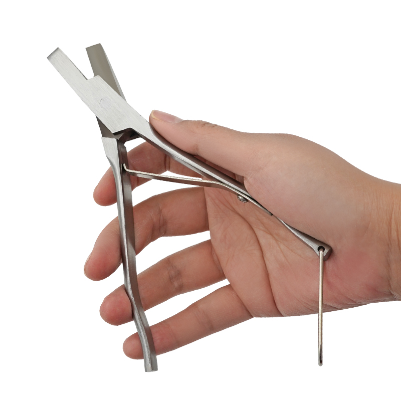 Stainless Steel Pig Ear Punch Pliers U-V Shaped Animal Ear Pliers Pig Marker Forceps Cattle and Sheep Farm animal Marking Pliers