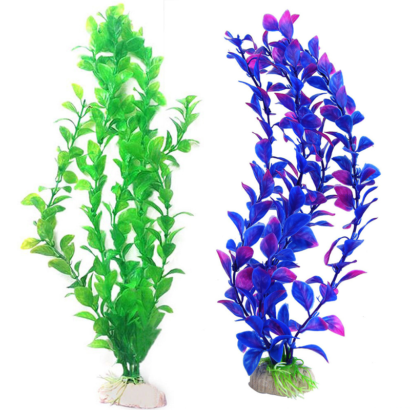 Simulation Artificial Plants Aquarium Decor Plastic Underwater Weed Grass Aquarium Accessories Fish Tank Decoration Ornament