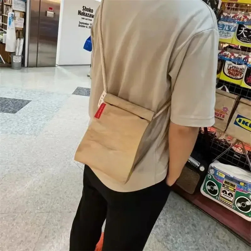 Kavay Cartoon School Bag Polyester Paper Bag Womens Backpack University Student Class Leisure Childrens Gift 240904