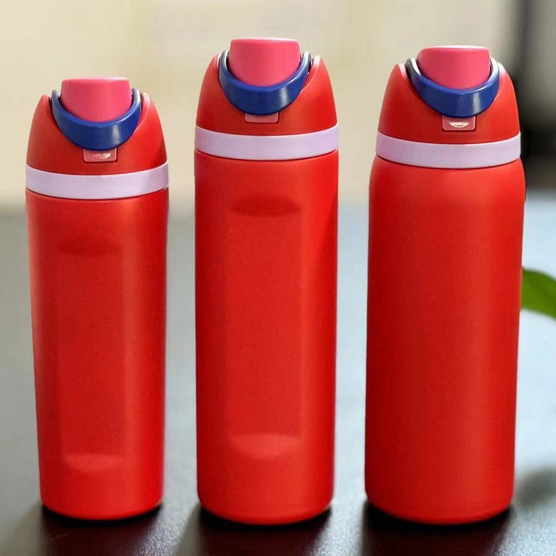 19Oz 24Oz 32Oz Owala Same Style Stainless Steel Sports Water Bottle Drinking Tumbler Outdoor Camping Cup Vacuum Insulated Travel Mugs