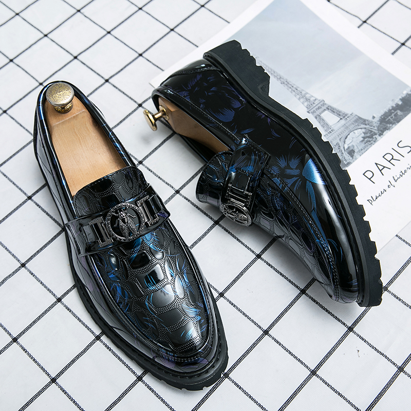 Designer Brand Luxury Business Office Mens Casual Driving Black Loafers Moccasins Italian Wedding Dress Shoes Footwear for Men