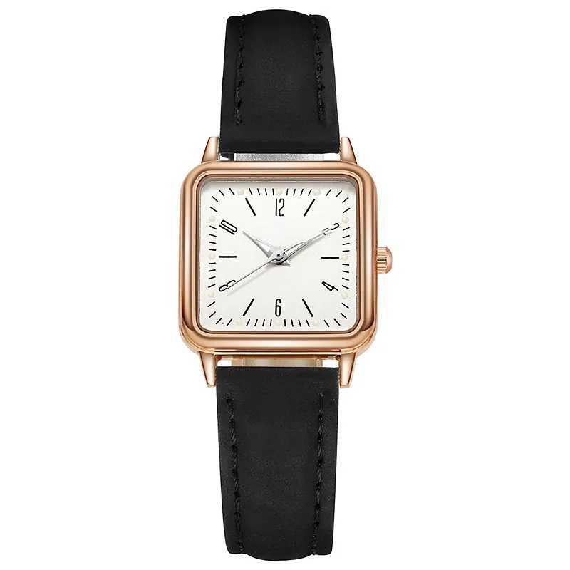 Montres Femmes Luxury Womens Watch Luminous Leather Strap Digital Watch Casual Business Watch Clock Dress Reloj Mujer W240902