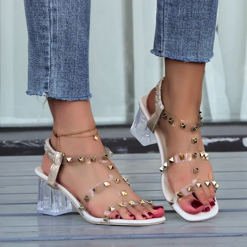 Size Large Shoes Woman 2024 Summer High Heels Valentine Pumps atos Chaussure Femme Platform Sandals d9c7