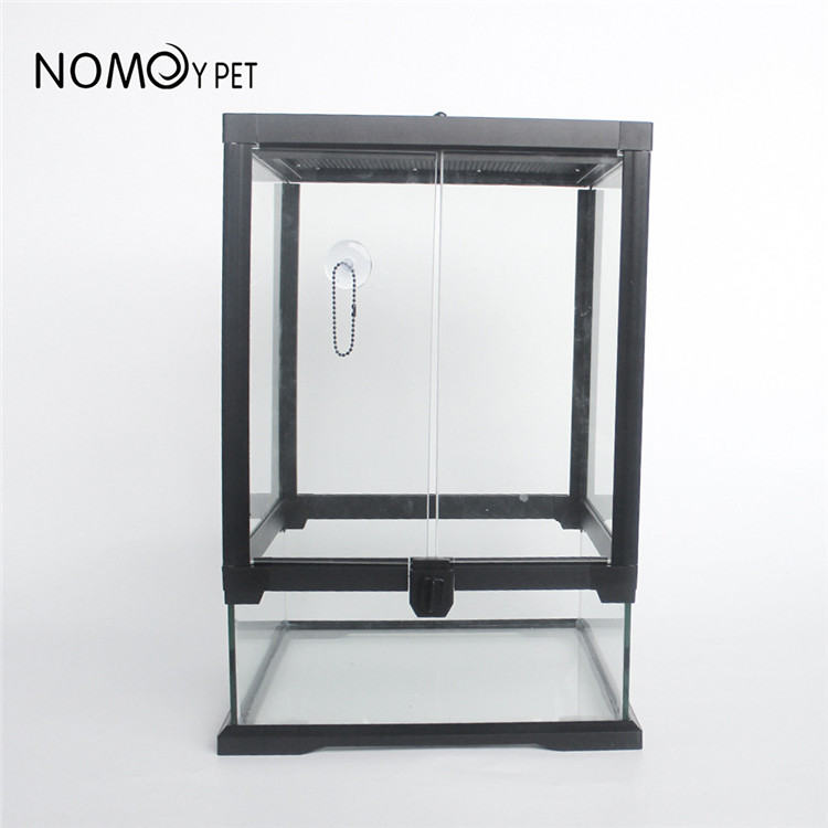 New Design Detachable Premium Quality Glass Reptile Cage Lizard Terrarium