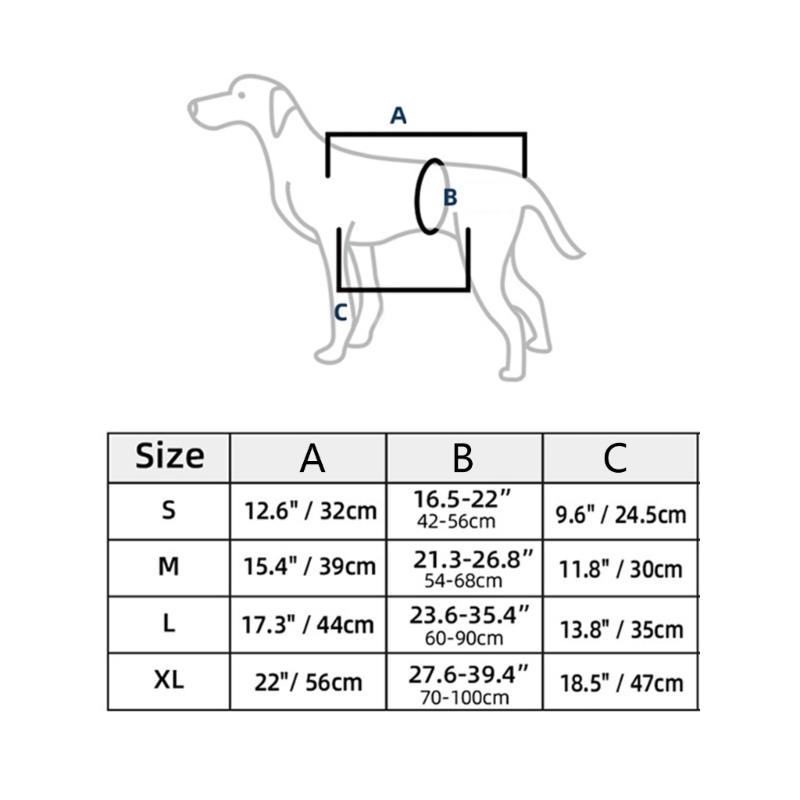 Dog Lift Harness for Large Dogs Sling for Whole Body Dog Legs Support Carriers Harness for Elderly Injured Disabled Dogs