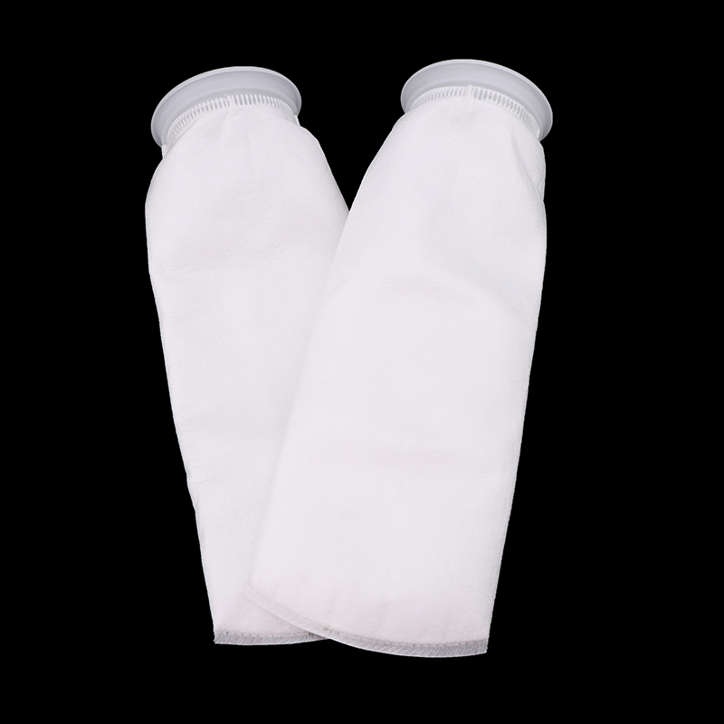 1PCS Aquarium Filter Socks Bags 50/75/100/150/200 Micron Reusable Fish Tank Felt Filter Bags For Fish Tank Filtration Pond