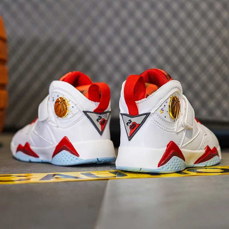 Boys' Basketball, Non-Slip Sports Shoes, Outdoor Sneakers for Kids, Soft and Breathable M240903 dh5727163