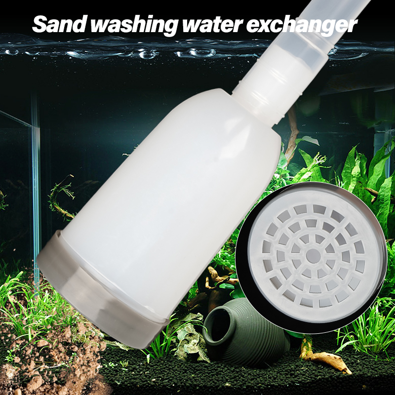 Water Change Changer Aquarium Siphon Fish Tank Syphon Vacuum Gravel Water Filter Sand Cleaning Tools Manual Cleaner 1.5cm