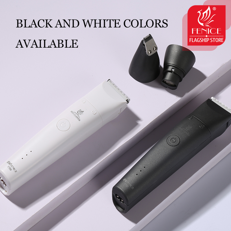 Fenice 4 in 1 Electric Hair Trimmer with 4 Blades Grooming Clippers for Pets Trimmer Nail Grinder Professional Cutter Machine