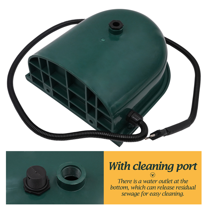 220V Electric Heating Cow Drinker Bowl Float Water Trough For Horse Goat Dog Water Bowl Supplies Sheep Dog Pet Cattle drinker