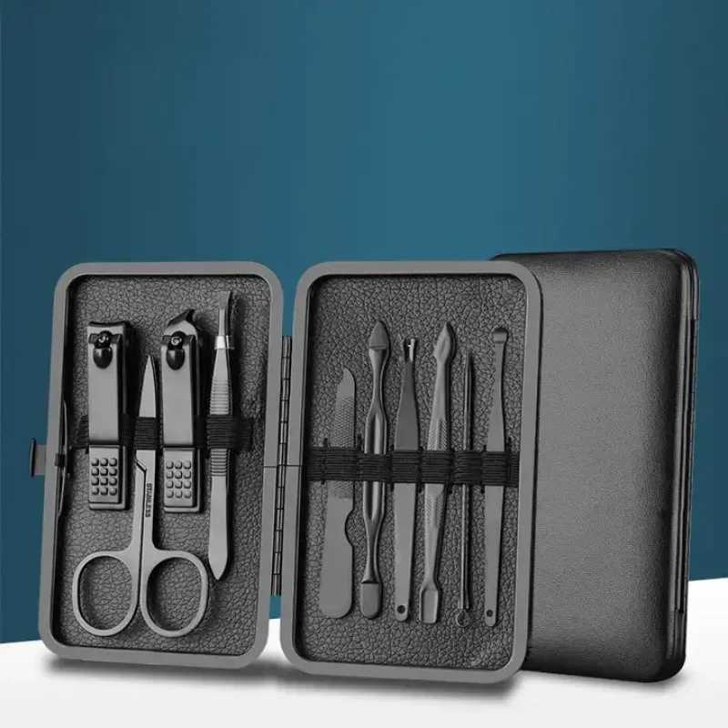 Clipper Manicure pcs Cutters Set Nail Stainless Household Steel 7/10/12/16 Ear Spoon Nail Clippers Pedicure Nail Scissors ToolXJ2409