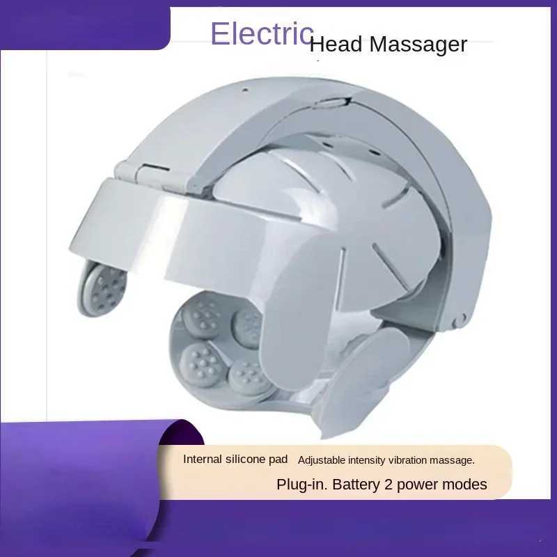 USB Electric Head Scalp Relaxing Massager Brain Massage Therapy Instrument Y240902
