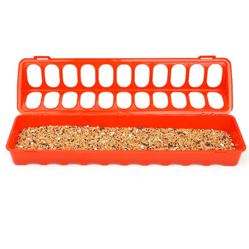1Pcs Poultry Chicken Feeder Fountain 12-28 Holes Chick Bird Chicken Feeding Ground Poultry Feeding tools 20/30/40/50cm