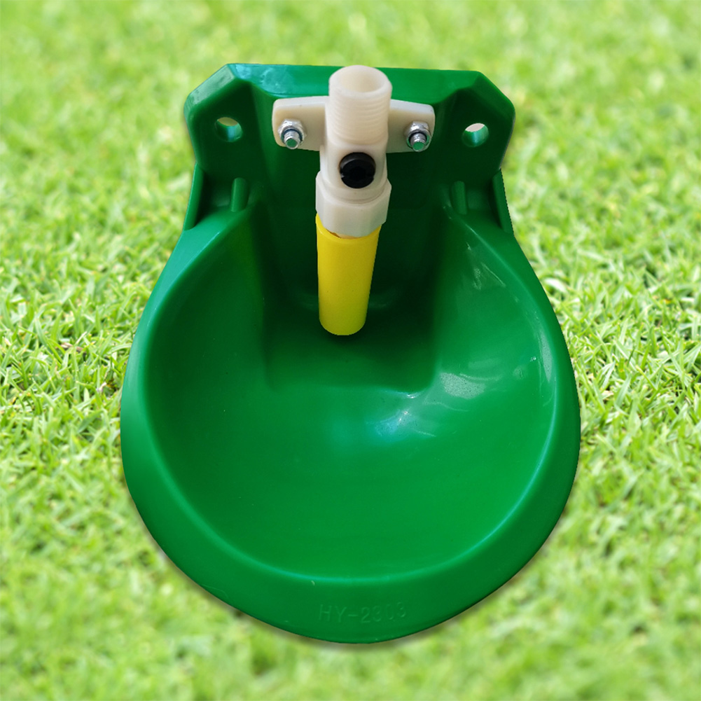 Automatic Sheep Drinker Plastic Feeder Drinker Time-Saving Sheep Drinking Cup Versatile Farm Equipment for Animal Pony Calf Pig