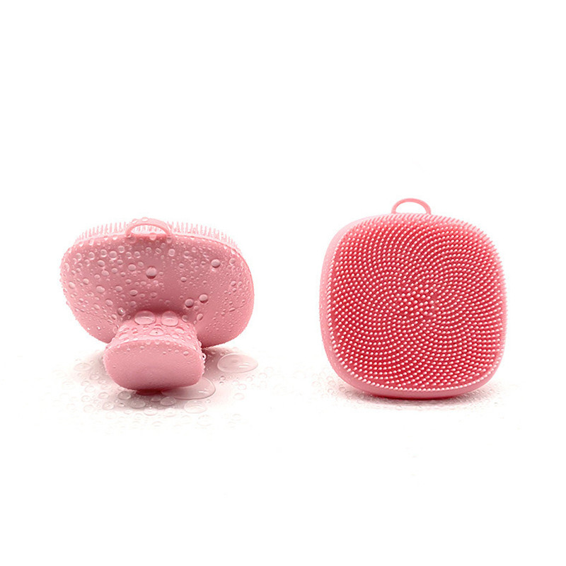 Silicone Face Scrubber Exfoliator Brush, Manual Facial Cleansing Exfoliating Brush, Gentle Face Scrub Wash Brush For Women And Men Cepillo Exfoliante 