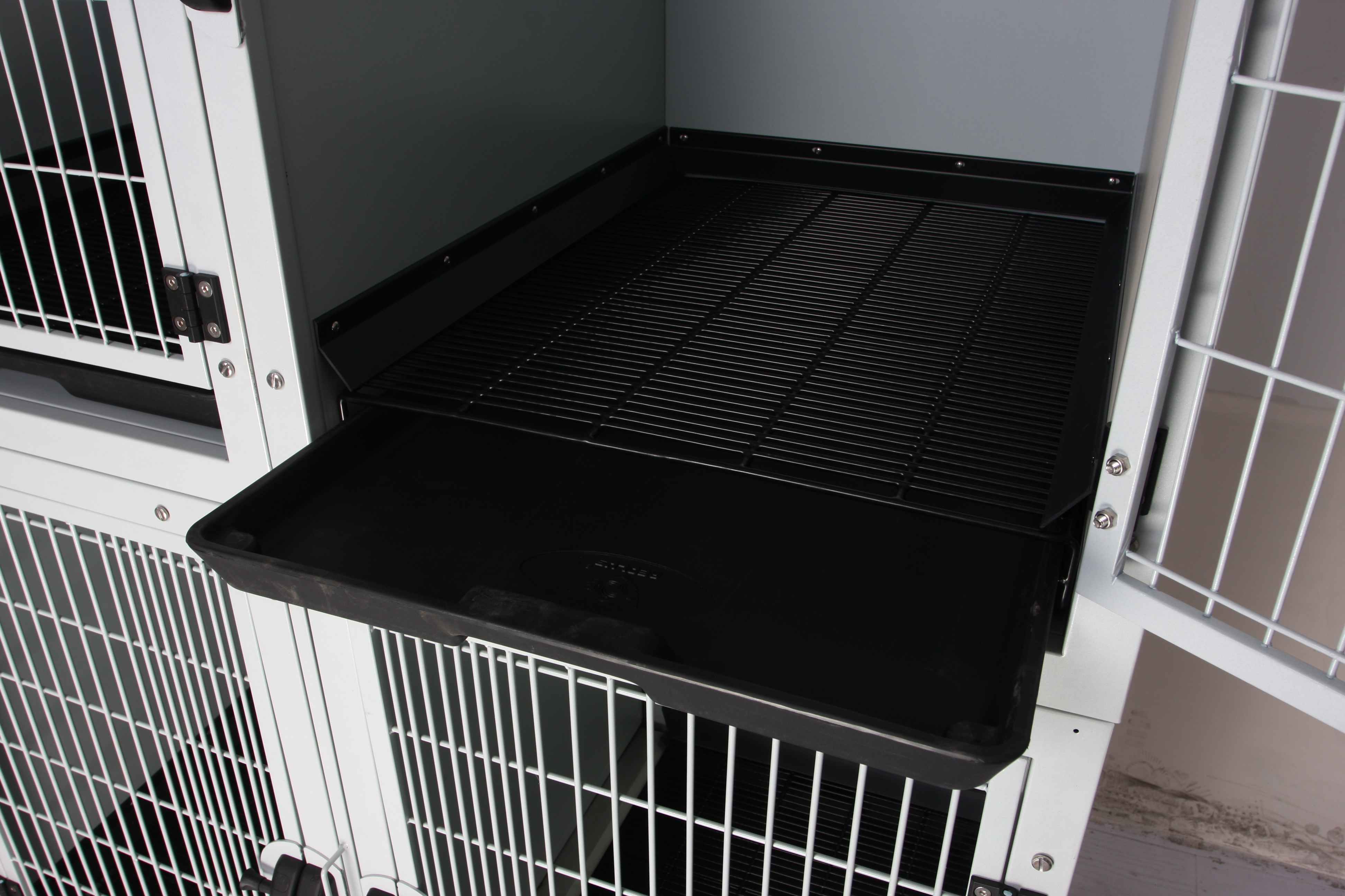 Heavy duty large small stainless steel animal vet puppies pet dog kennel crates cage bank for dogs