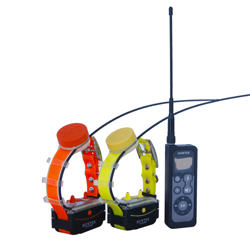 GPS DTR 25002 PRO 2 DOG COLLARS TRACKER AND TRAINER FOR HUNTING