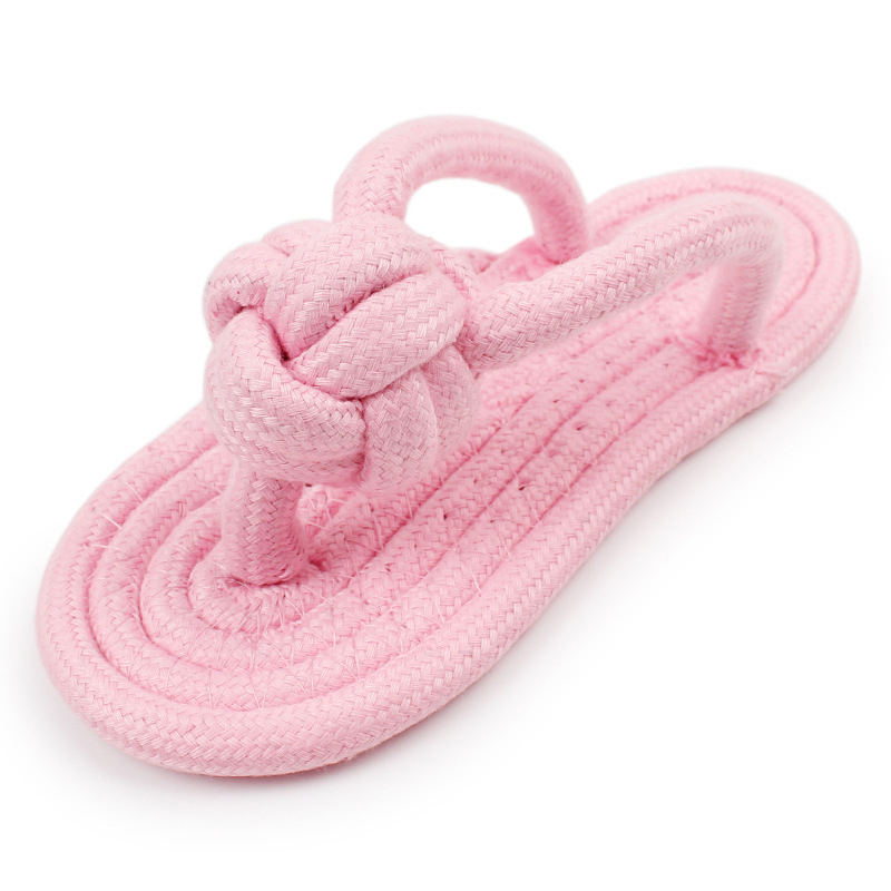 Dog Chewing Toy Cotton Slipper Rope Toy for Small Large Dogs Pet Teeth Training Molar Toys Interactive Dog Toy Dog Accessories