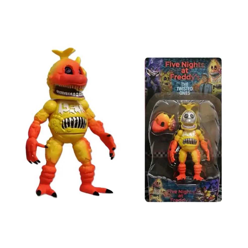 Freddys Fnaf Bear Santa Freddy Game Action Picture Five Nights Safety Breakthrough Model Childrens Toy W240902